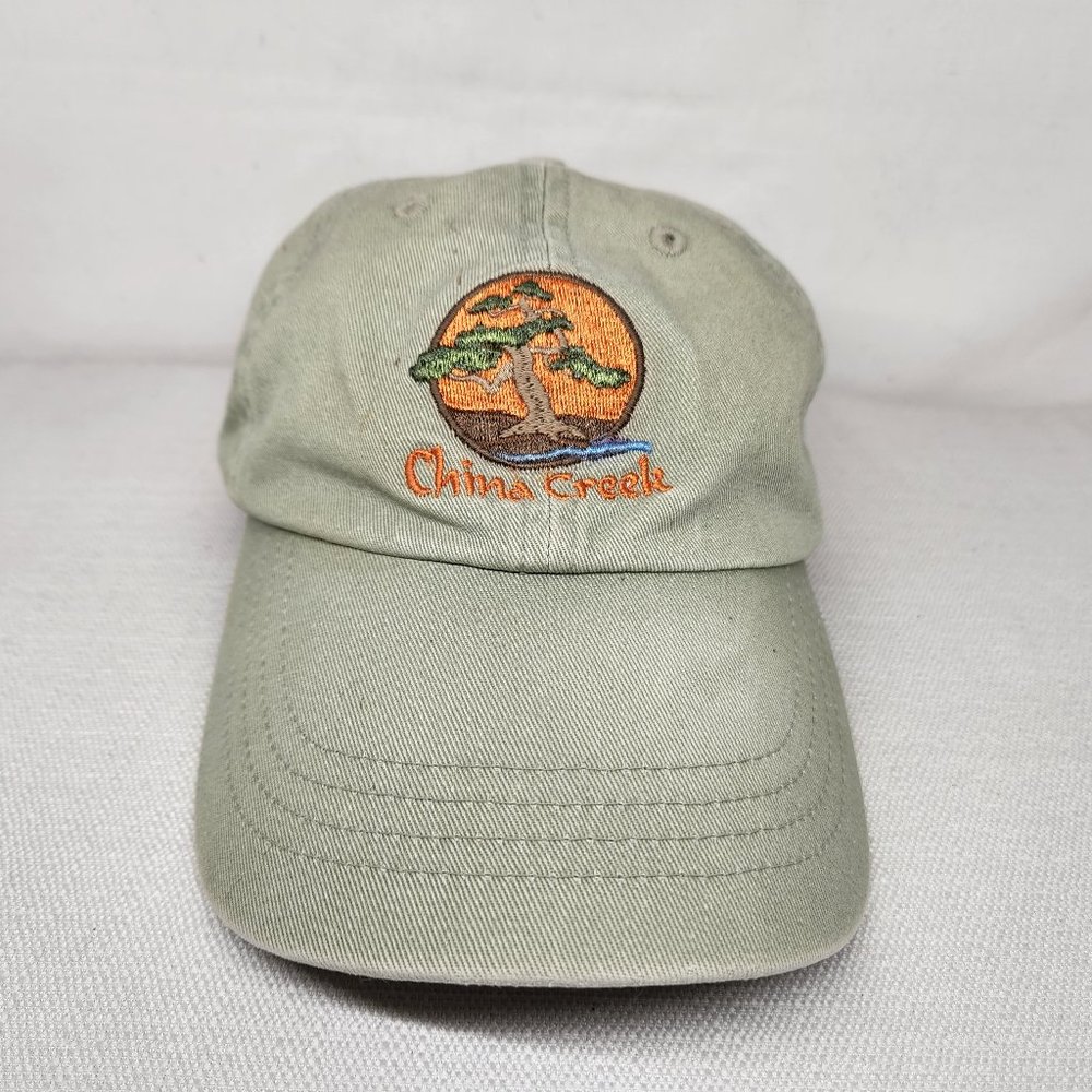 Dorfman Pacfic DPC Mens Beige China Creek Adjustable OS Baseball Hat